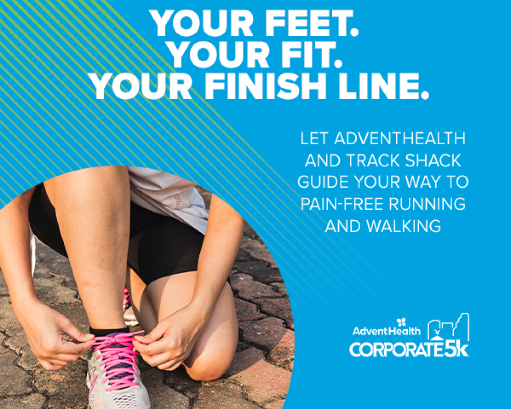 Your Feet. Your Fit. Your Finish Line.
