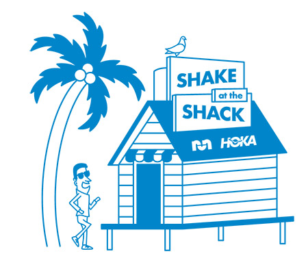 Shake at the Shack with HOKA
