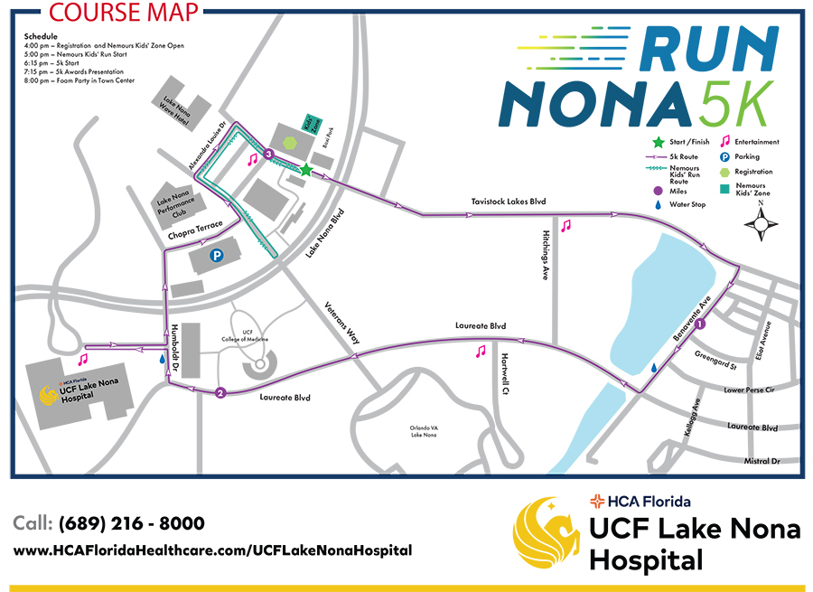Nona 5K course
